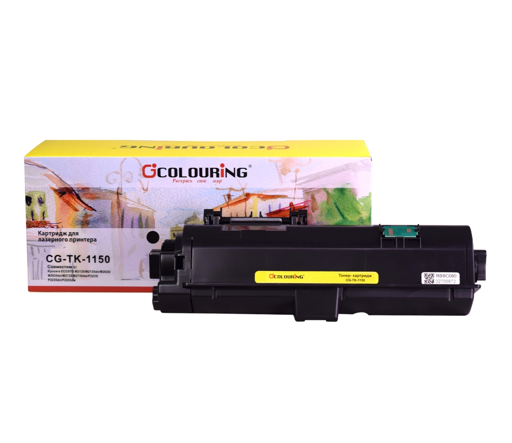 Картридж TK-1150 для Kyocera M2135dn/M2635dn/M2735dw/P2235dn/P2235dw 3000к (без чипа) CG