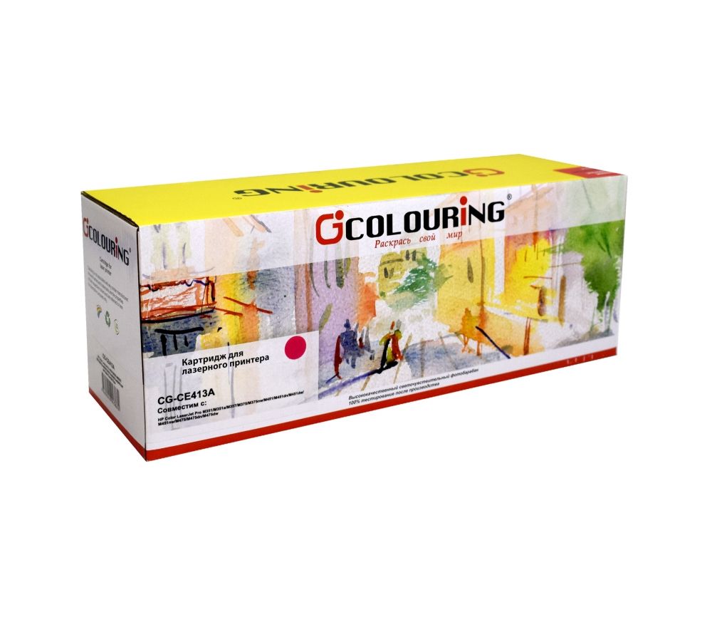 Картридж Colouring CG-CE413A для принтеров HP