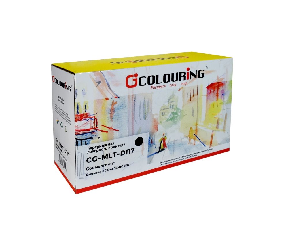 Картридж Colouring CG-MLT-D117S для принтеров Samsung