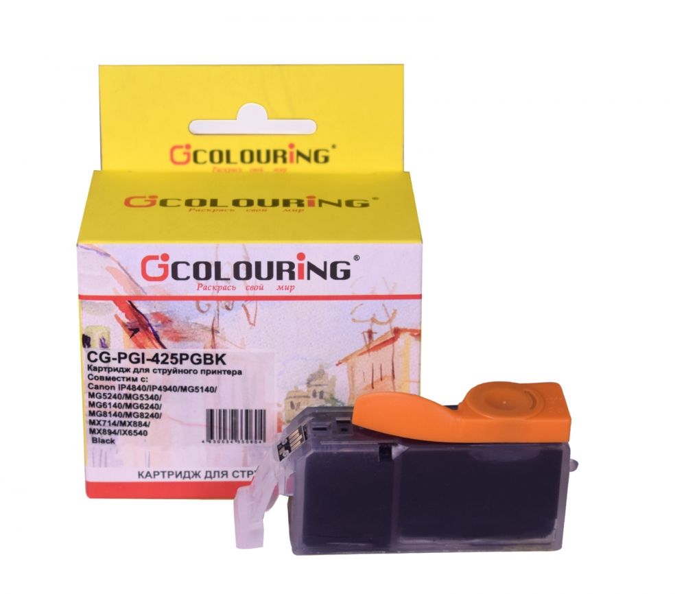 Картридж Colouring CG-PGI-425BK для принтеров Canon
