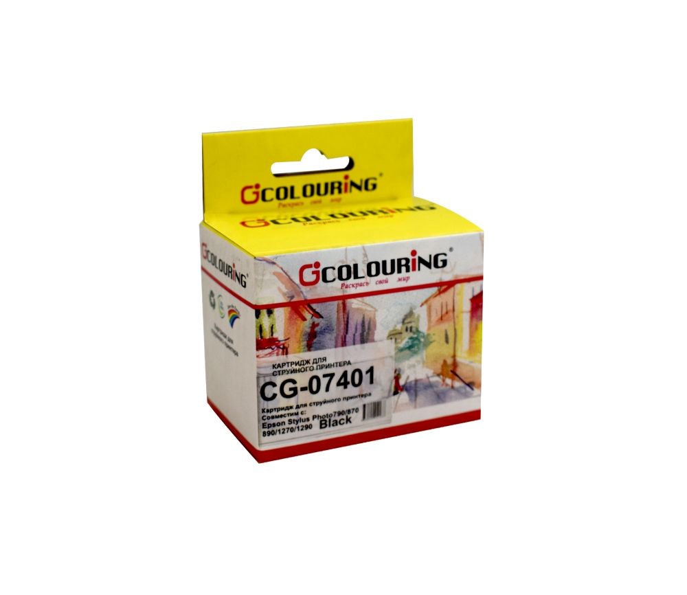 Картридж Colouring CG-07401 для принтеров Epson