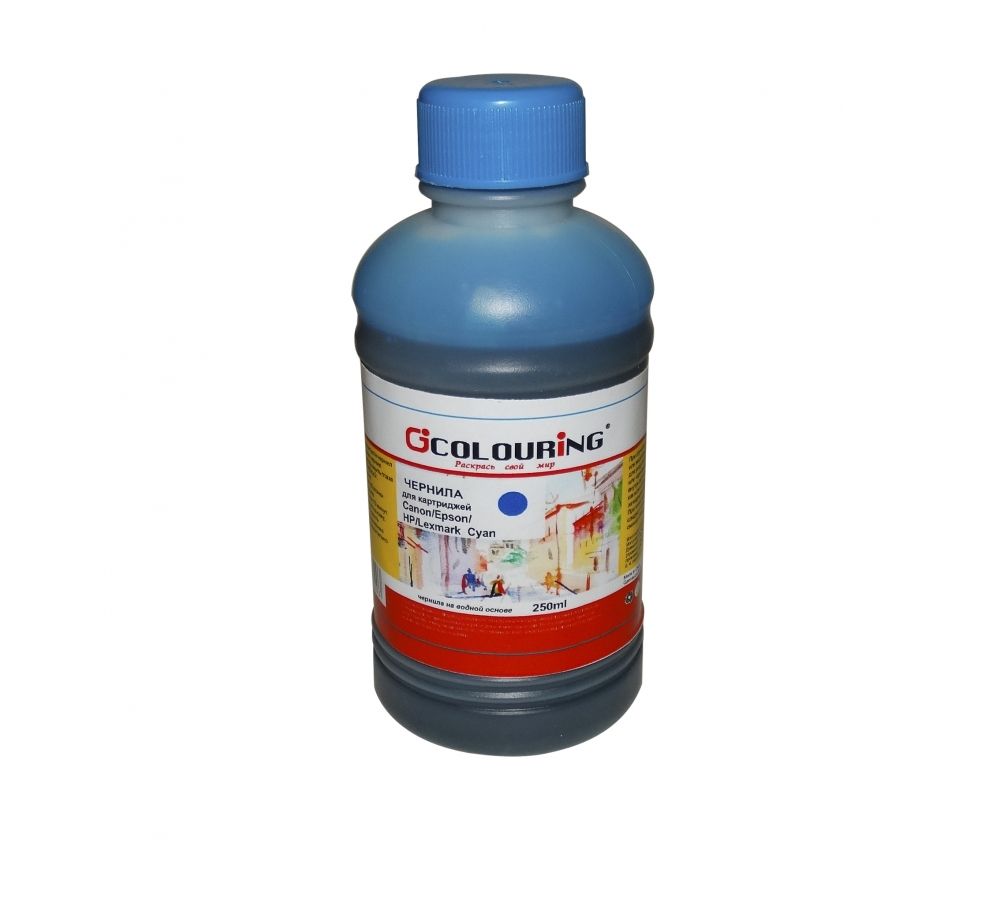 Чернила Colouring CG-INK-UNI-LС 250мл для картриджей Canon/Epson/HP/Lexmark